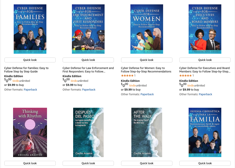 Books - Paperback and eBook